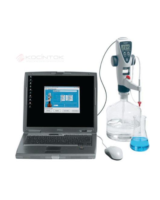 Brand Titrette® Dijital Büret 25 ml Rs 232 Çıkışlı, Brand Sıvı Aktarım